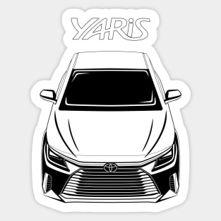 Yaris 2023-2024 Sticker